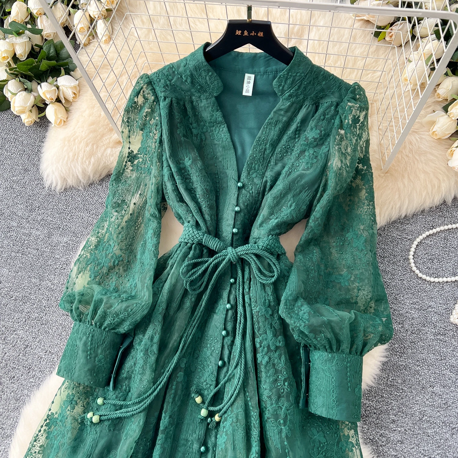 LW0696 High-End Women's Dress 2025 Spring - Elegant & Casual