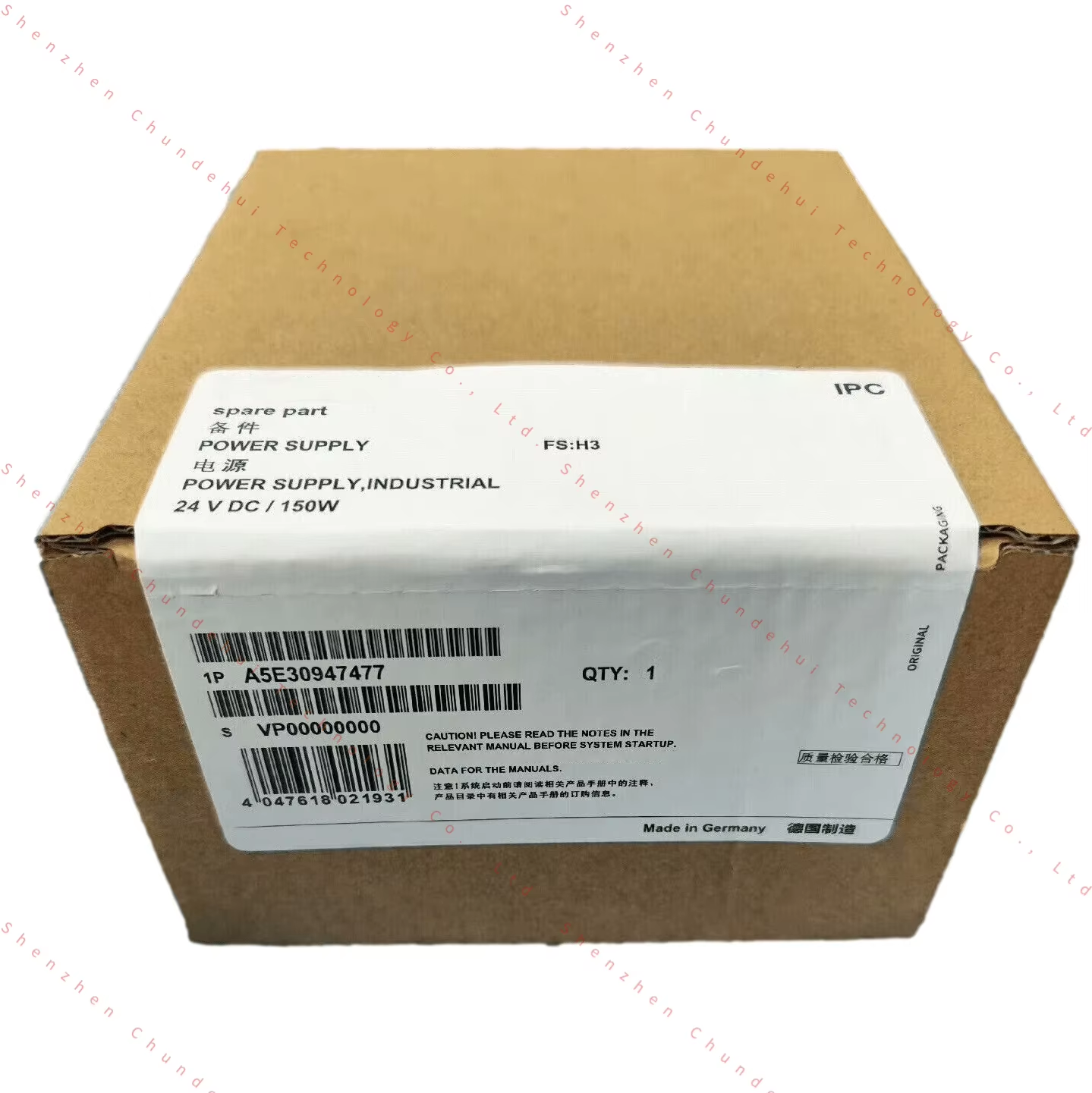 Gold Seller A5E30947477 24V/150W Power Module PLC Controller Brand New Original Spot plc programming controller