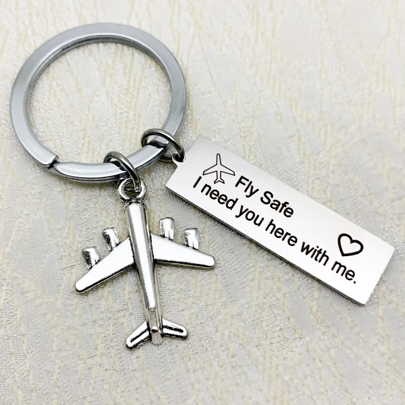 Personalized Airplane Keychain Gift For Flight Attendant Keychain Airplane Gift Pilot Gift Keychain Personalized Name Flight Attendant Gift AIRPLANE-KEYCHAIN