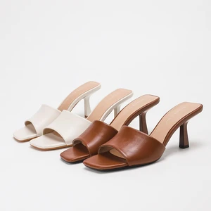 1828-8 Fashion Heels for Ladies Sandals Women's Open Toed High Heel Casual slippers Factory Wholesale Customization