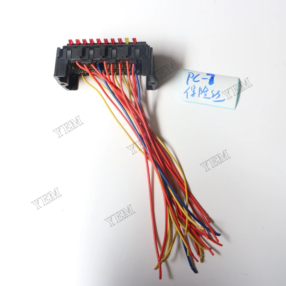 Fuse Box Wiring Harness for Komatsu PC-7 Heavy Duty Engine Parts