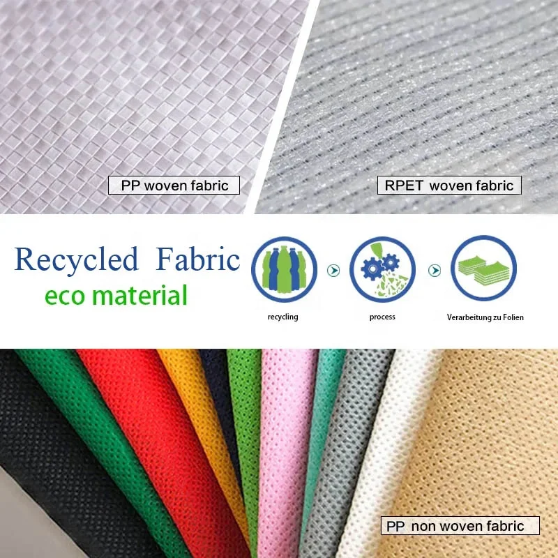 China Manufacturer Custom Reusable Grocery Shopping Bag Bopp Laminated Recycled PP Woven Bag With Logo Printed