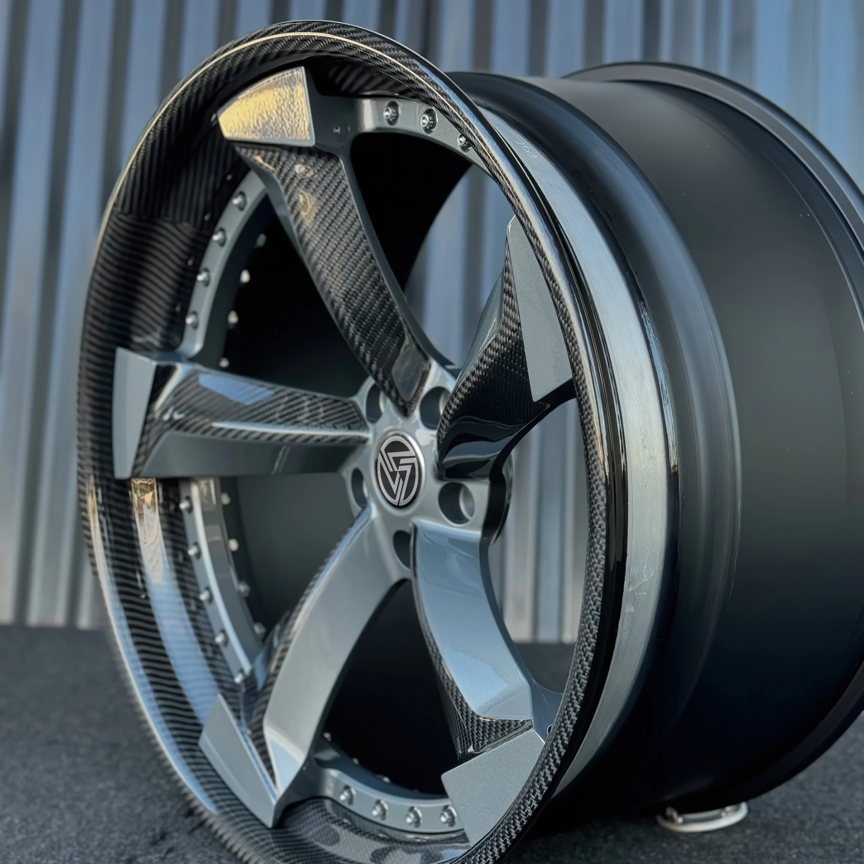 XL Forged Carbon Fiber Wheels 5x100 5x108 5x112 Rims for Toyota Nissan Subaru Sports Cars OEM ODM Custom Finish Wheel - Image 2