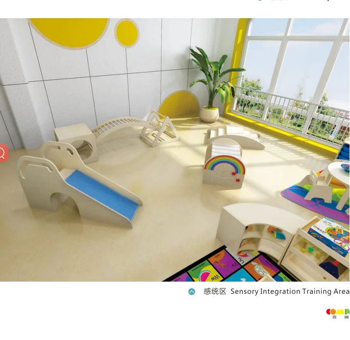 Eibele Preschool Kindergarten Classroom Setup Natural Solid Wood Kids ...