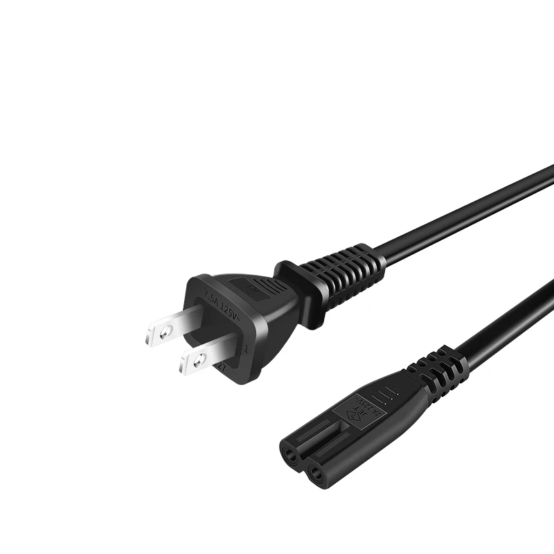 Pse Approved Japan 2 Pin Ac Power Cord Power Cable Japan Plug 2 Prong Japanese Power Cable 0