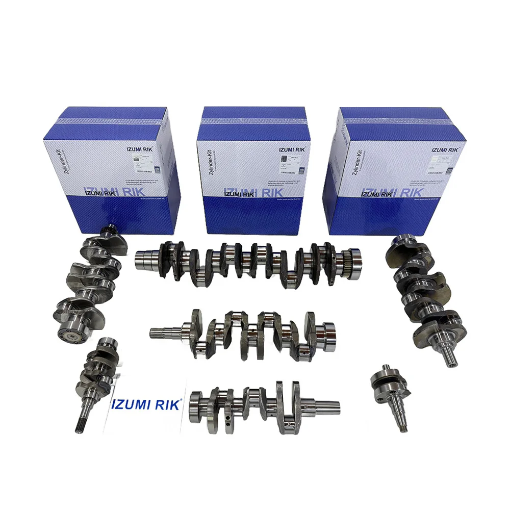 Replacement Engine Parts IZUMI RIK Crankshaft for Kubota D722 D750