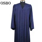 Graduation Gowns For Adults 2021 Wholesale Adult Navy Blue Graduation Cap Gown Stole For School