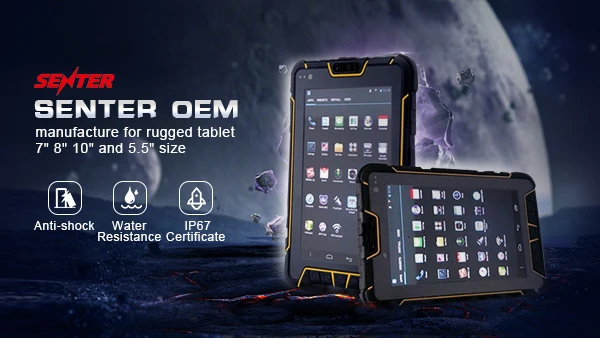 7 Inch Android 12 IP67 Waterproof 4G Industrial Rugged Tablet NEW Model