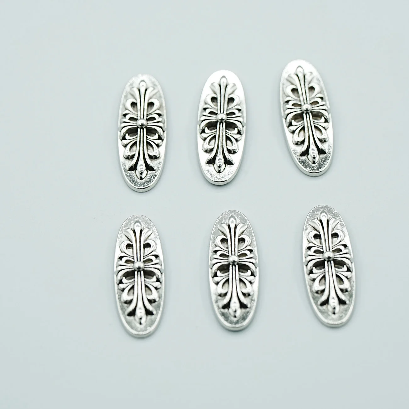 Аксессуары для одежды Серебряная Кнопка шпилька металлическая обуви