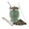 Green+Spoon Straw+Brush+Flat straw