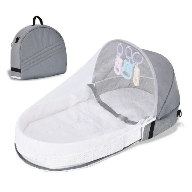 Folding Portable Infant Sleeper Multi-function Baby Bed Nest Baby Mosquito Net Infant Sleep Portable Bed