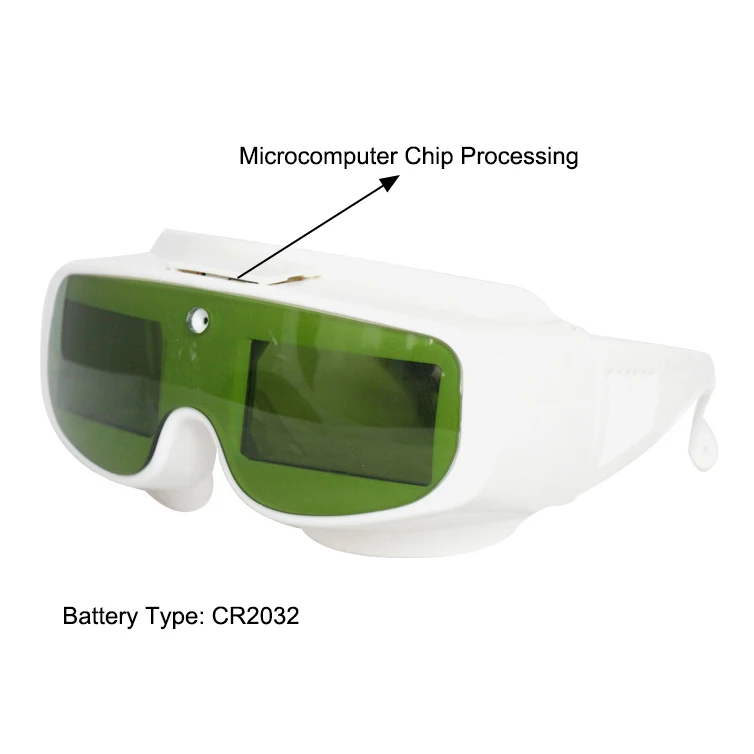 Automatic Shading Laser Safety Goggle for IPL Laser Hair Removal and Beauty  Equipment Eye Protection