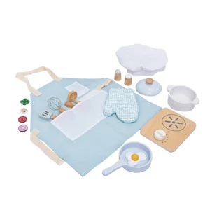 Modern Wooden Kitchen Set Toys for Unisex Kids 3-Year-Old Multifunctional Induction Cooker Educational Toys