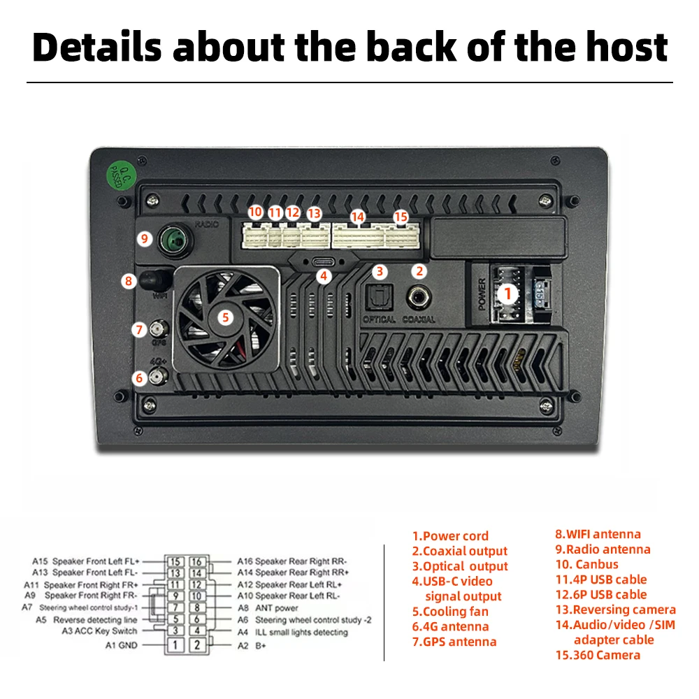 Fyt 7870 8+256gb Android 2k Car Stereo With Carplay & Dsp