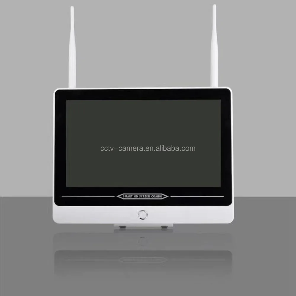 4 CH All in One NVR Plus Monitor Display Wireless IP Camera WiFi Tuya Smart NVR LCD Kits
