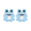 Frog Focal bead Pastel lue SA226