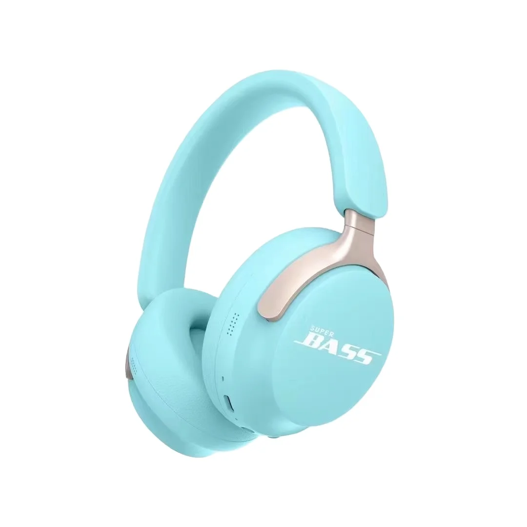 AkZ-23 Free Sample Quiet Comfort Wireless Headphones Over Ear Earbuds Noise Cancelling Head-Mounted Wireless  Earphone