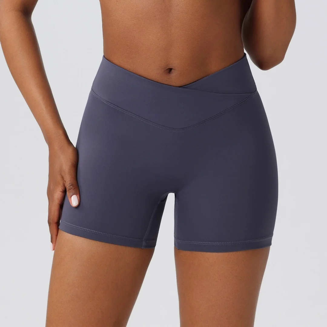 Universal Women Short Sports Shorts Soft High Elastic Breathable Cooling Four Seasons Fitness Shorts