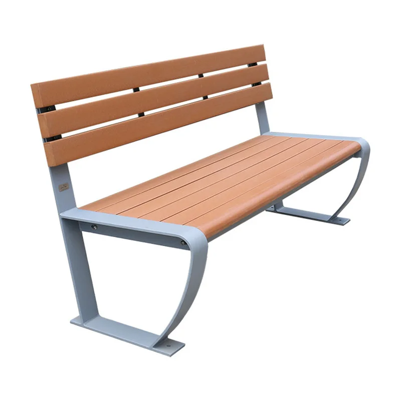 Outdoor Park WPC Wood Sitting Bench - Durable & Stylish