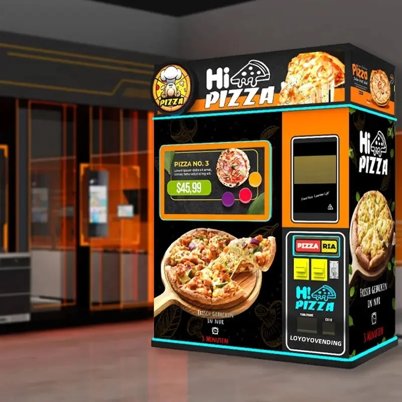 Pizza Vending Machine - Instant Cooking Kiosk Solutions
