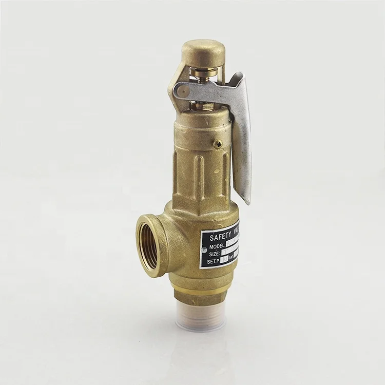 Material Safety Valve,pressure Adjustable Relief Valve Water Overflow Valve Thread S10 Bronze CE Gas Normal Temperature General