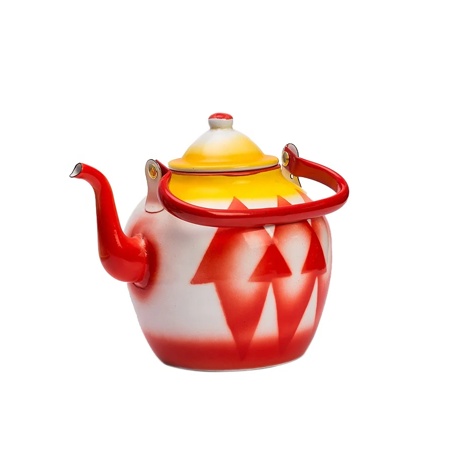 New Design Coffee Enamel Kettle Set