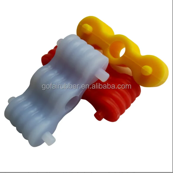 Custom Gym Equipment Anti Vibration Pads Shock Absorber Silicone Rubber