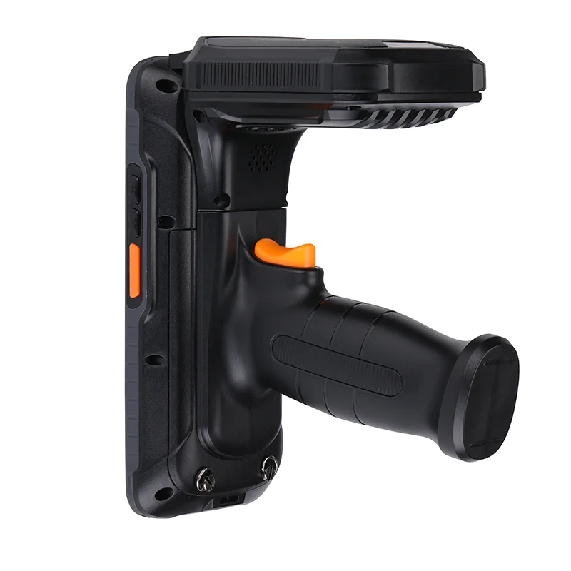 Wholesale Handheld PDA 1D 2D QR Barcode Scanner 5.5inch Industrial Mobile Computer PDA Android UHF PDAs with Pistol Grip