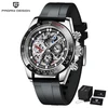 3 black ---- silicone band