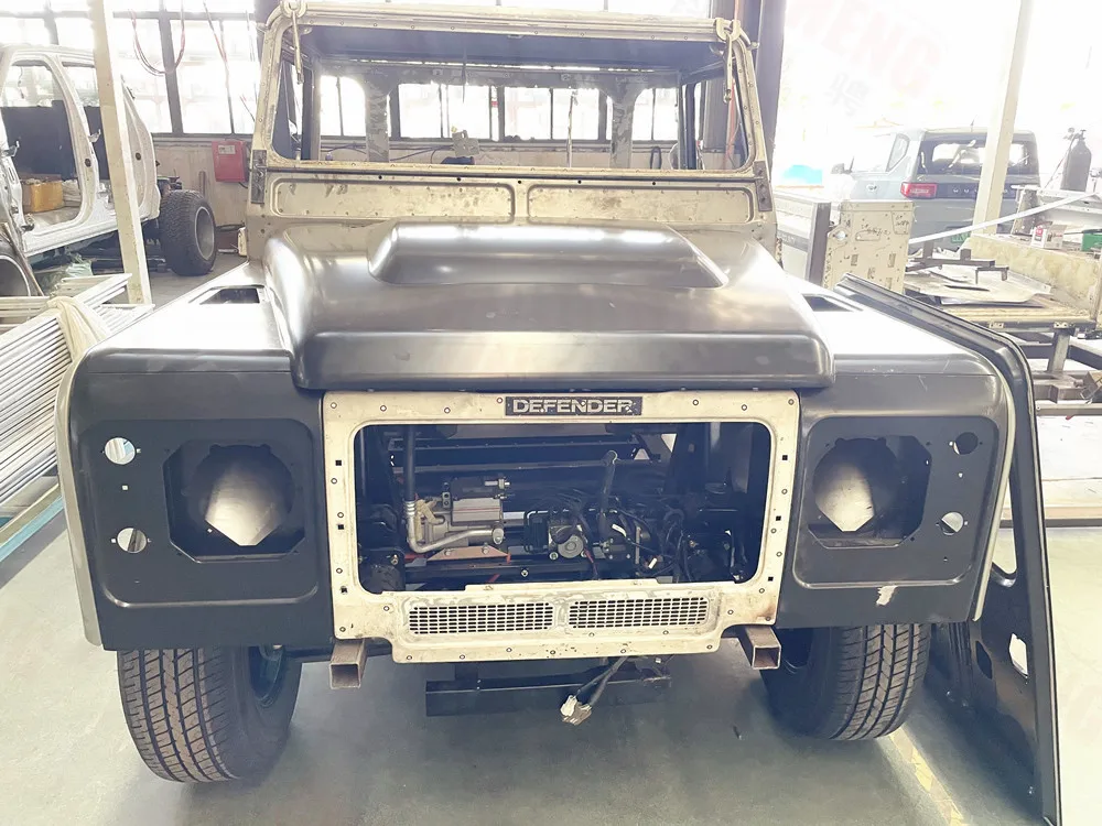 Aluminium Land Rover Defender 90 110 130 Windshield Frame Car Body Parts Oemlr055317 Buy Land