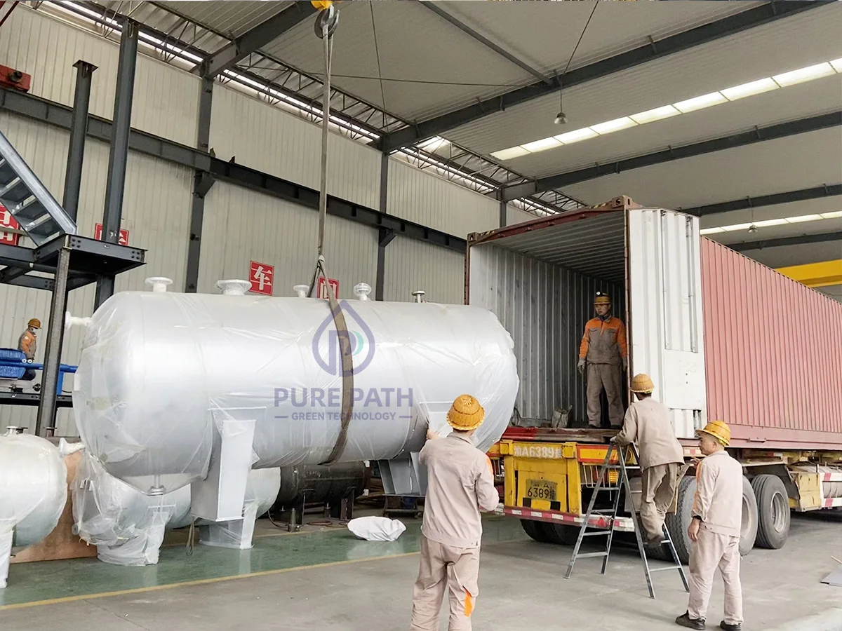 5200tpd Capacity Sn500 Base Oil Refinery Used Mobile Oil Recycling