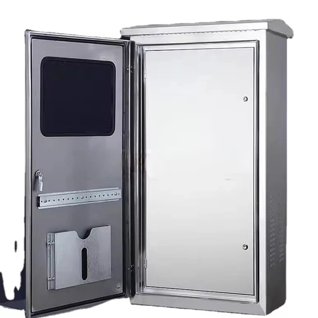 304 stainless steel control box with inner door, instrument switch box, rainproof electrical distribution cabinet