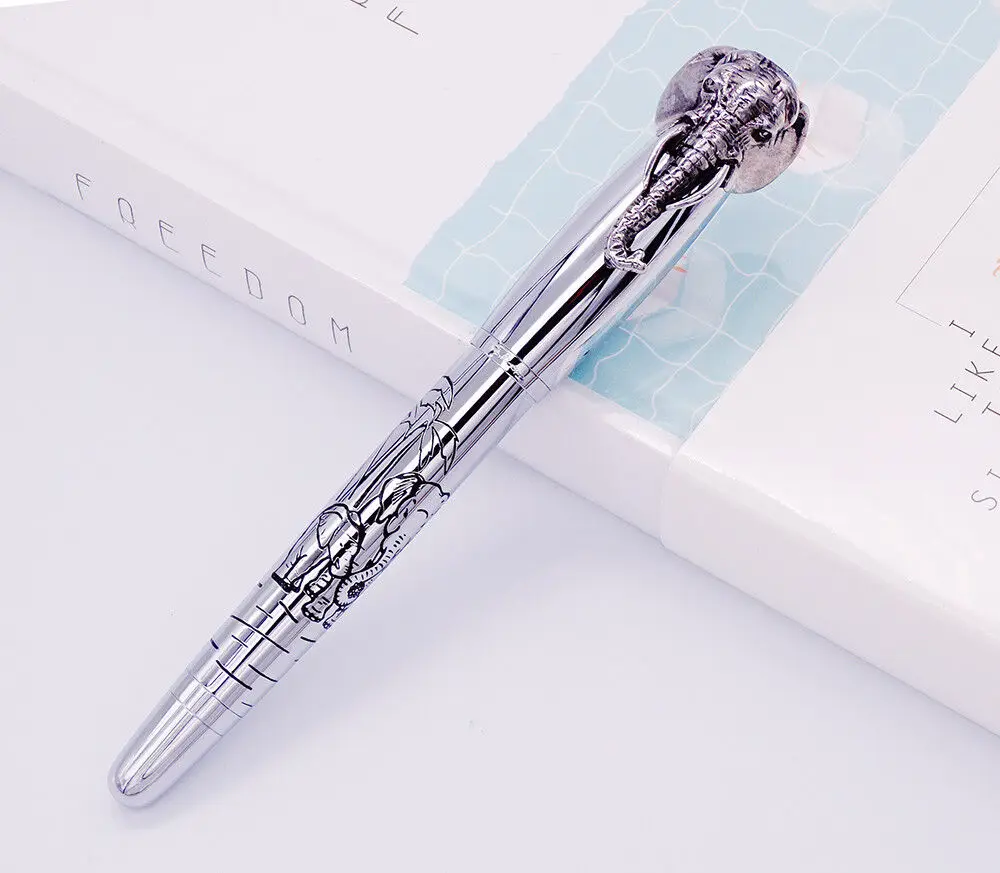 Metal Luxury Pen Classic Style Writing Gift Fuliwen Elephant Fountain ...