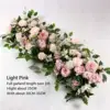 Composizione floreale rosa lunga 90 cm