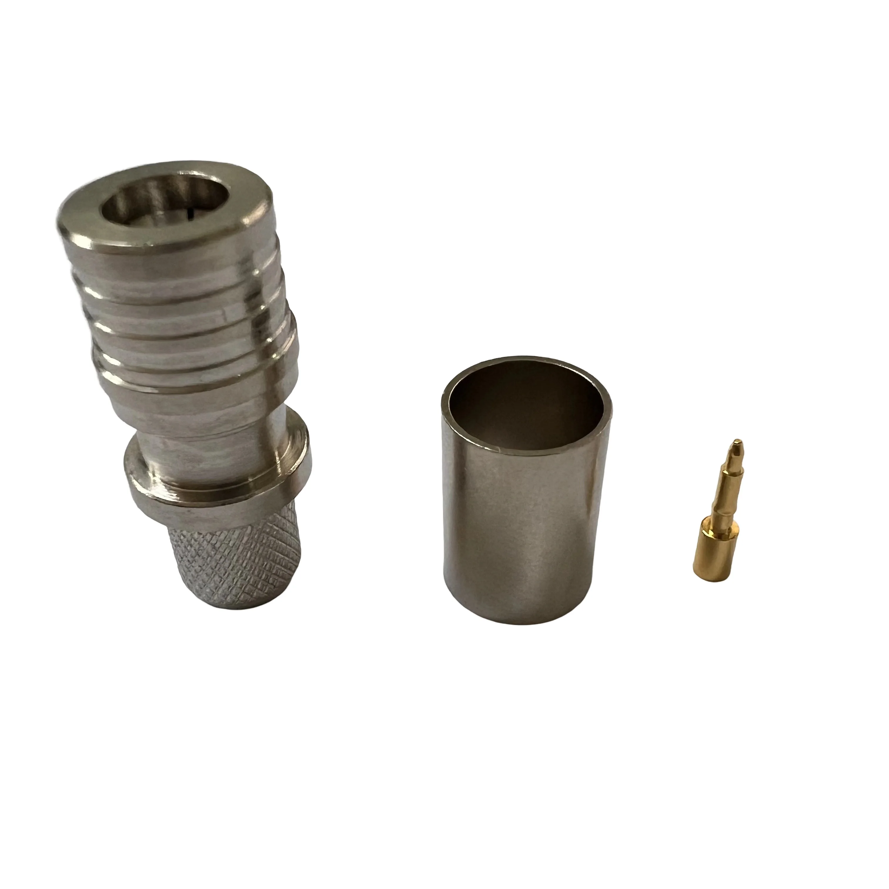 Factory Cheap Price QMA-C-J5D Coaxial Connector RF QMA Male Connector for 5D-FB