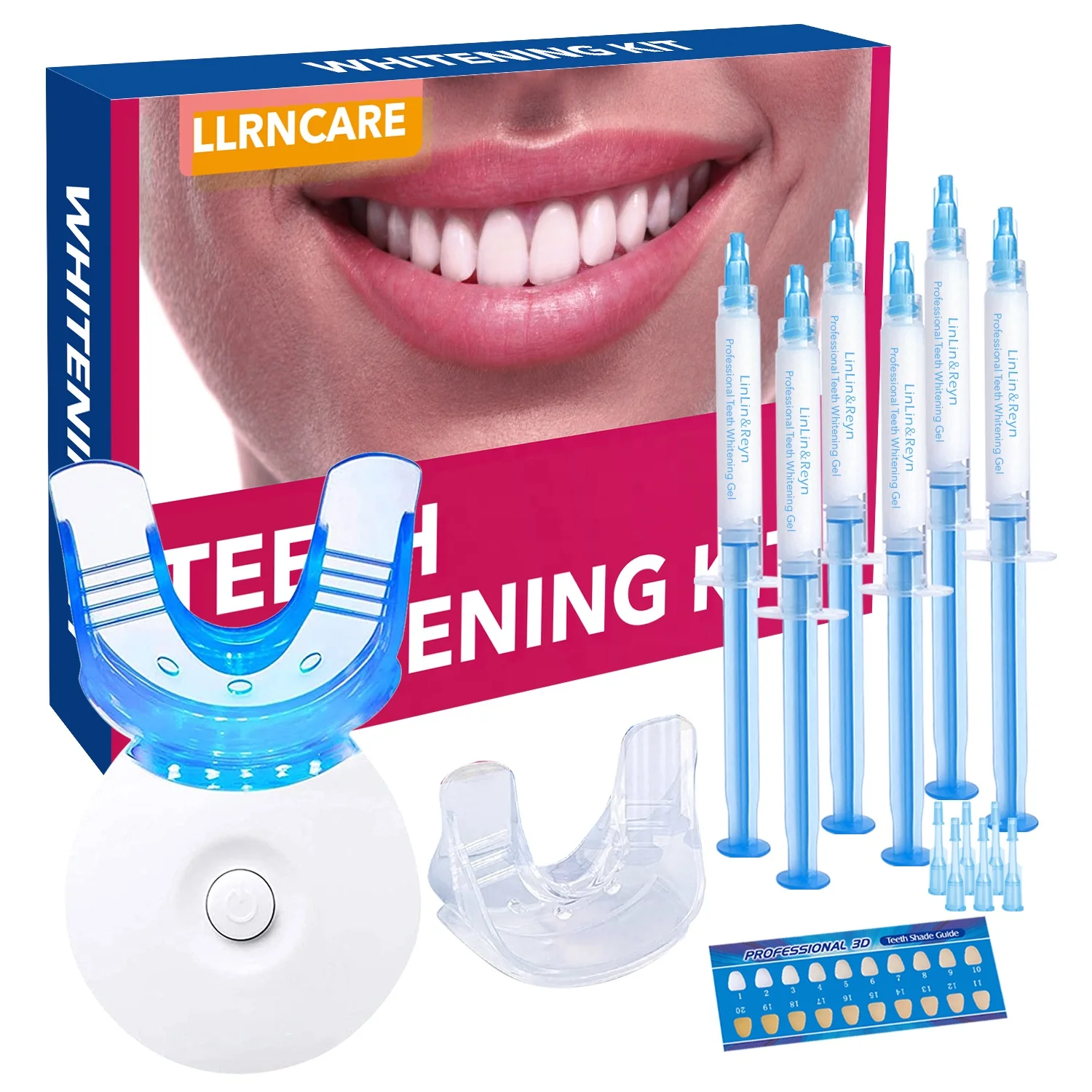 Wholesale Portable Home Dental Tooth Whitener Led Teeth Whitening Kit ...