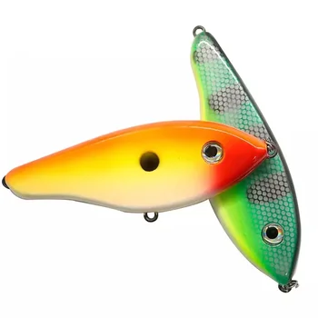 Minnow Lure 5inches 75g Hard VIB Sinking Fishing Blank for Ocean Boat Fishing Wood Artificial Hard Lures – Minnow – view 5