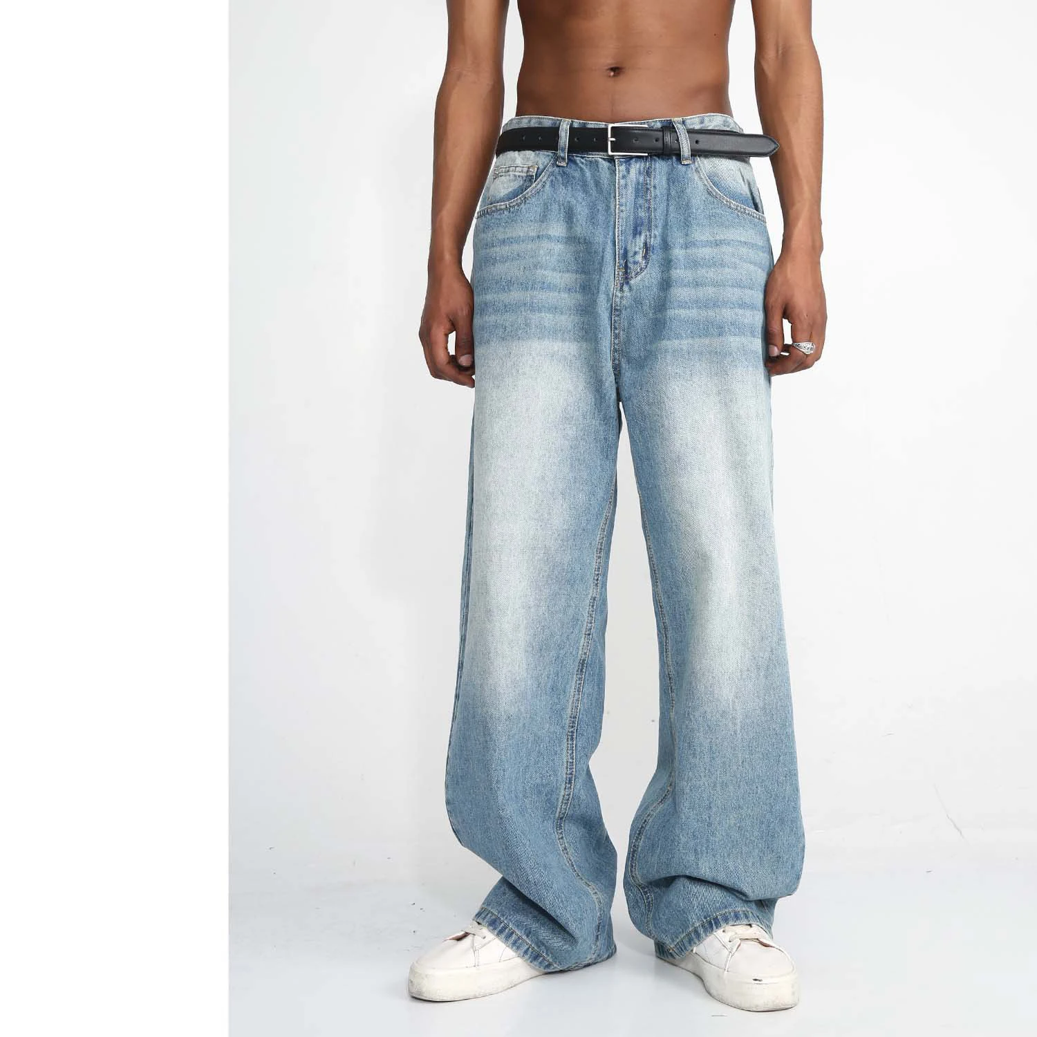 Japanese Style Blue Trousers Vintage Jeans Denim Designer Jeans Mens ...