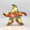 Green-Starfish-with lights