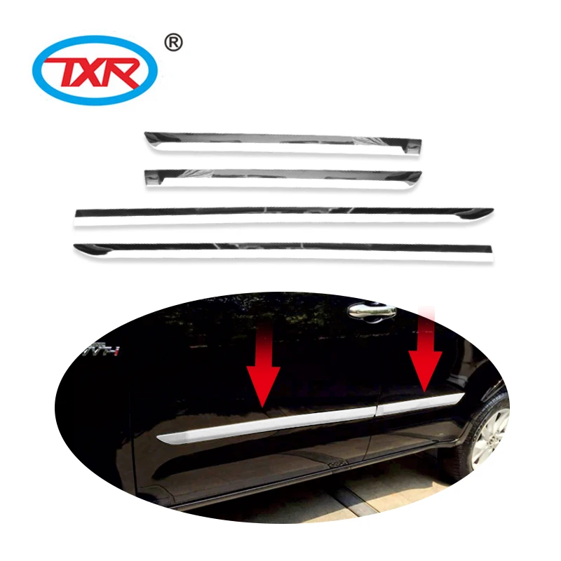 Auto Exterior Accessories Hood  Bonnet Trim Hood Shield and Door Side Molding for TOYOTA INNOVA KIJANG AN140 AN40