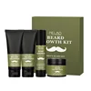 KIT PARA EL CRECIMIENTO DE LA BARBA - Paquete de 4