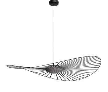 Industrial Nordic Design Dimmable Straw Hat Modern Vertigo Nova Pendant Lamp For Living Room Dining Room Bedroom