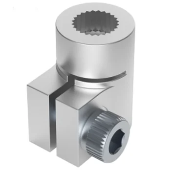 Best selling CNC Machined Aluminum spline Shaft Clamping Coupler mounting collars