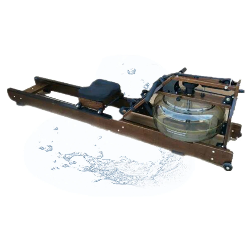 Small Orders Accepted Gym Equipment Exercise Sport Equipment MND-W2 Commercial Wooden Water Rower Bodybuilding Equipment
