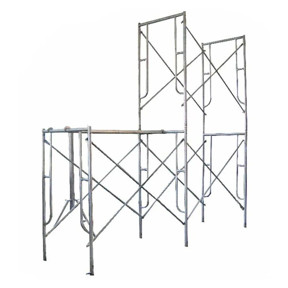 Scaffolding Tower Galvanized Powder Coated H Frame Ladder Walk Through Scaffolding Andamios for Construction Scaffolding Set
