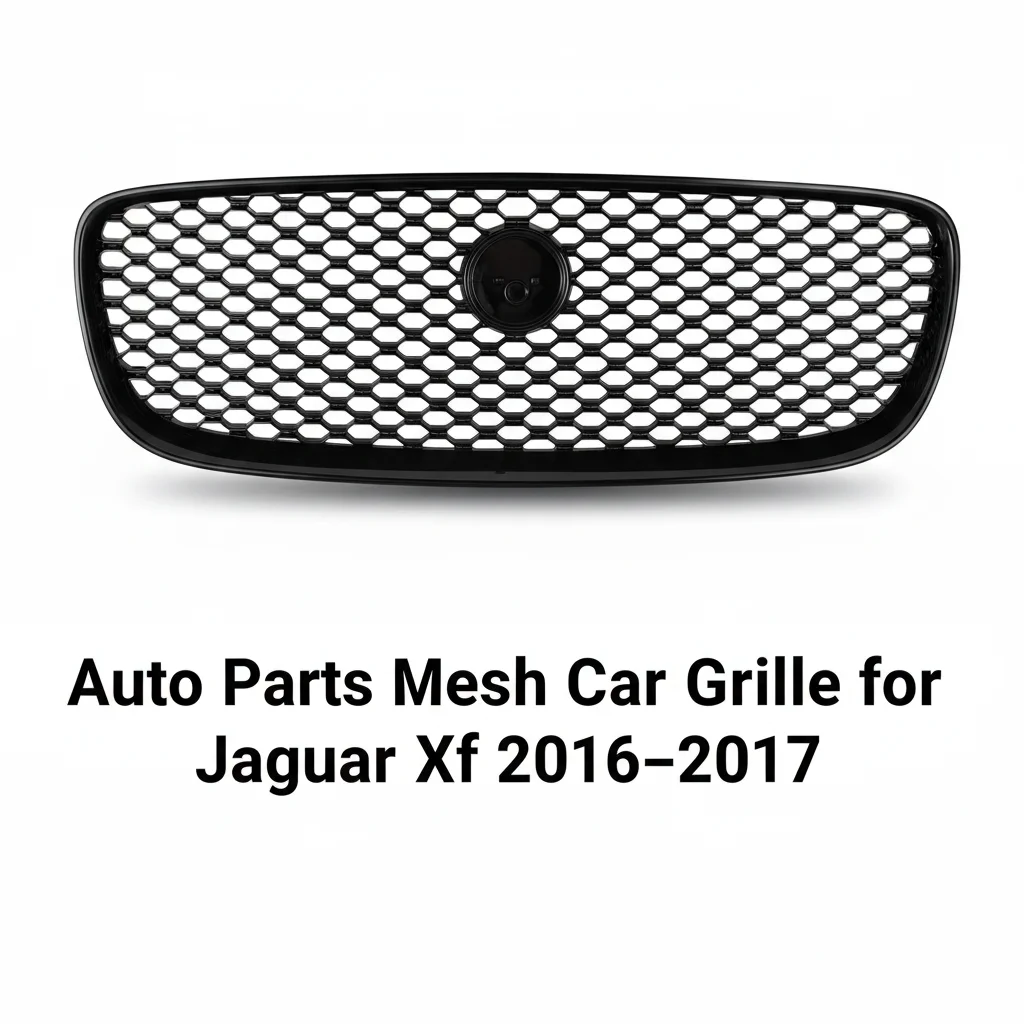 T2H3981-A OEM ODM ABS Black Grille Auto Parts Mesh Car Front Grill Car Accessories Wholesale for Jaguar XF2016-2017