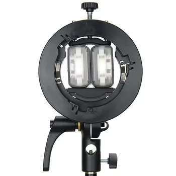 Godox S2 Bowens Mount Flash S Type Holder Bracket Stand for Godox V1 V860II AD200 AD300 Pro AD400 detail image
