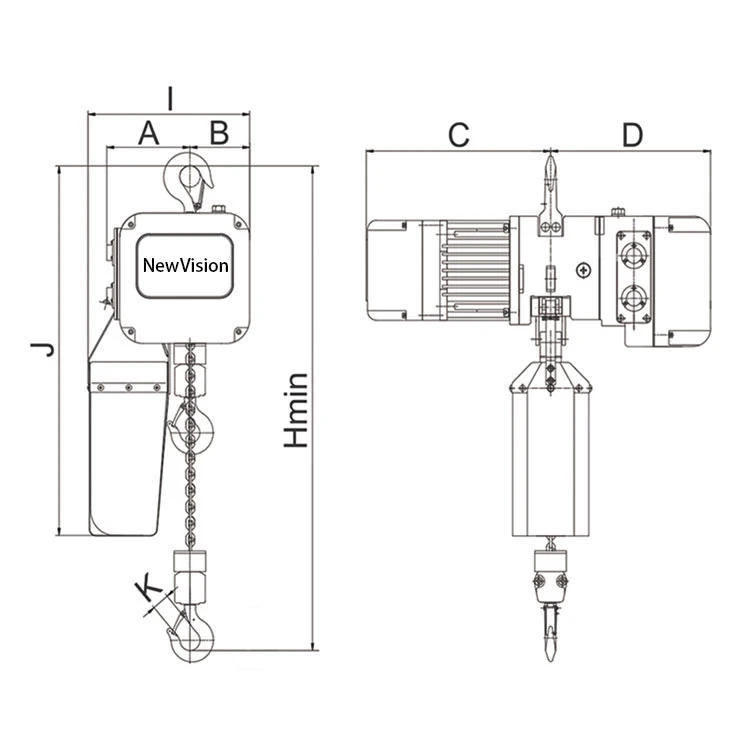 D8 Standard Electric Stage Hoist D8 Standard Electric Stage Hoist