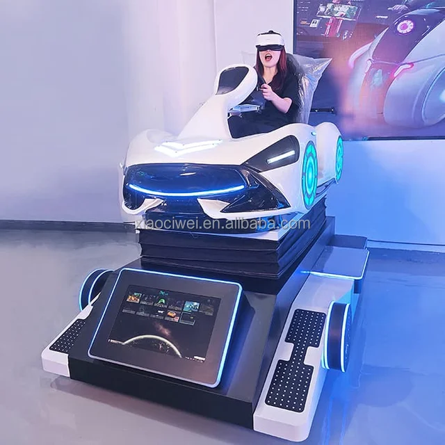 New Technology Gaming Racing Simulator VR Car Racing Game Machine 9D VR Car Driving Simulator
