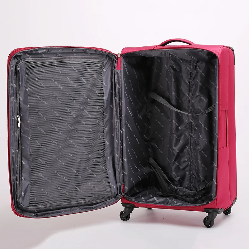 Customized Logo Soft Luggage Sets Fabric Travel Suitcase & Bags Carry
